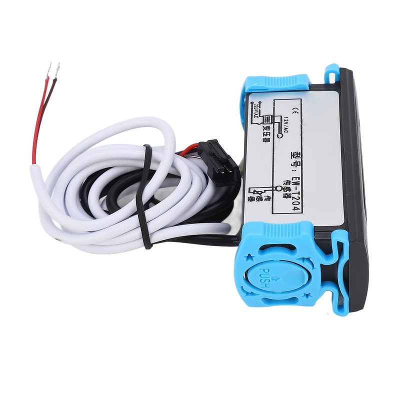 Digital Thermostat 0.1℃ Resolution 0.5℃ Accuracy Dual Display Temperature Controller