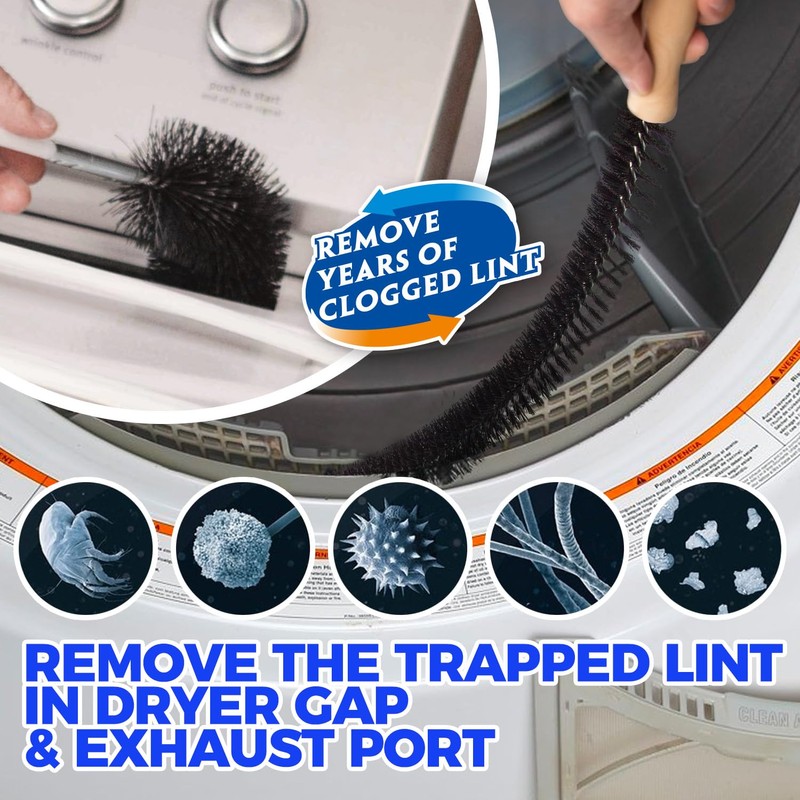 Holikme Dryer Vent Cleaner Kit Dryer Cleaning Tool Include Dryer
