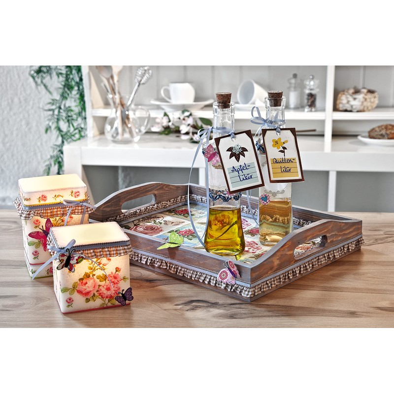 VBS Wooden Tray Set of 3 Various Sizes