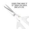 Joyce Chen Original Unlimited Kitchen Scissors with White Handles