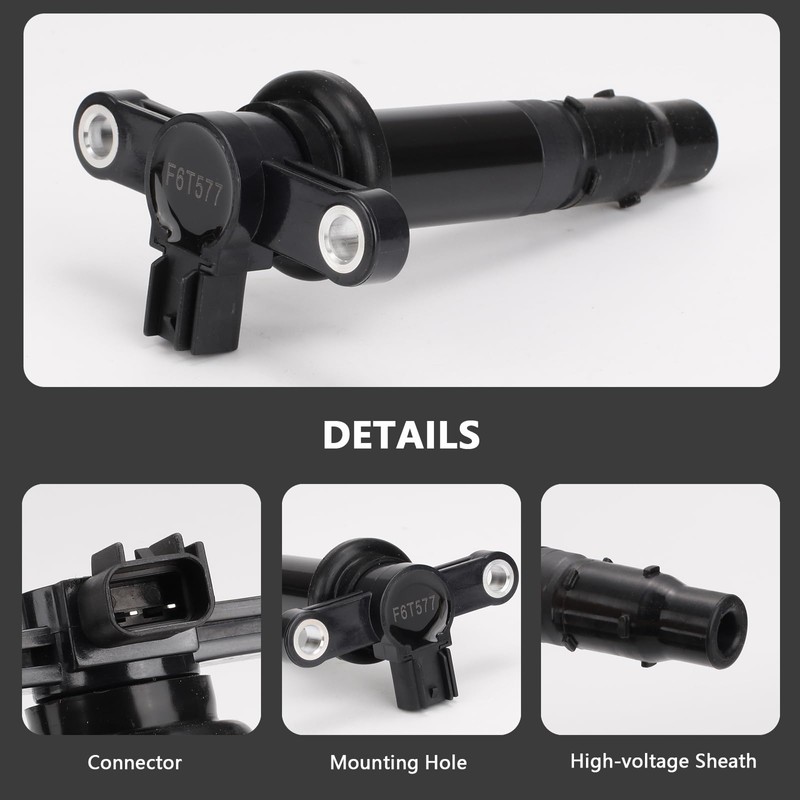 F6T577 OEM Ignition Coil - Compatible with Yamaha YXZ 1000