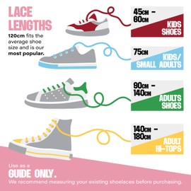 Kilter Flat Trainer Shoelaces - Bubblegum Pink - 45 cm - 16 inch (1 Pair)