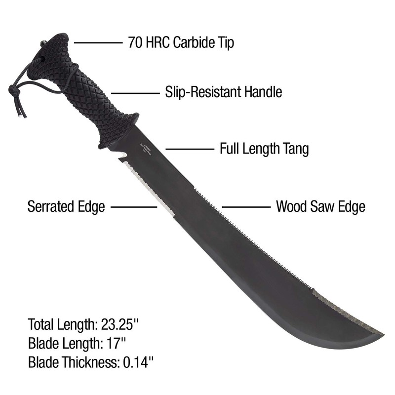 Luna Tech, LTK9500, Dave Young Survival System, 23in. Full Length