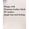 Leather Tissue Box Cover Rectangular – with Bottom Belt [JESMINI,
