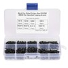 Self Tapping Screws - 400pcs Black M2 / M2.6 Pan
