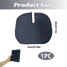 Make-Up-Umhang, Schminkmantel Friseurumhang Haarschneideumhang, Kurzer Stil Cape, Wasserfester Kurzbluse für Schönheitssalons, Kamm Bart Schürze Styling Shampoo Umhang für Make-up Artist Kosmetiker