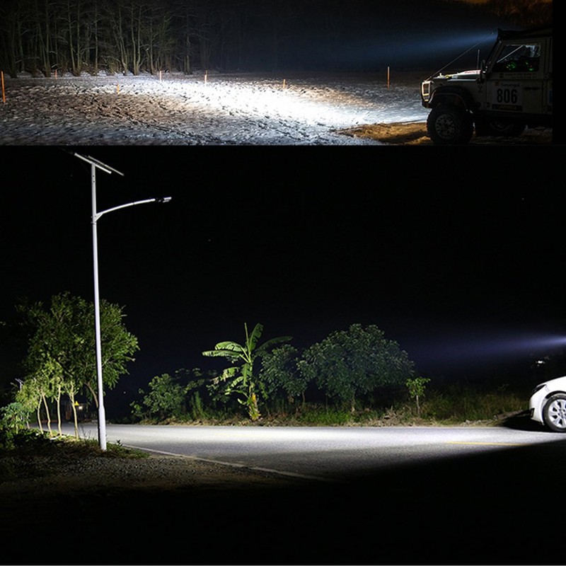 AUXTINGS 18 inch 450W 4 Row LED Light Bar Work