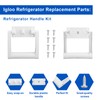 Fukaisu 2pcs 21025 Replacement Handles for Coolers, High Strength Plastic