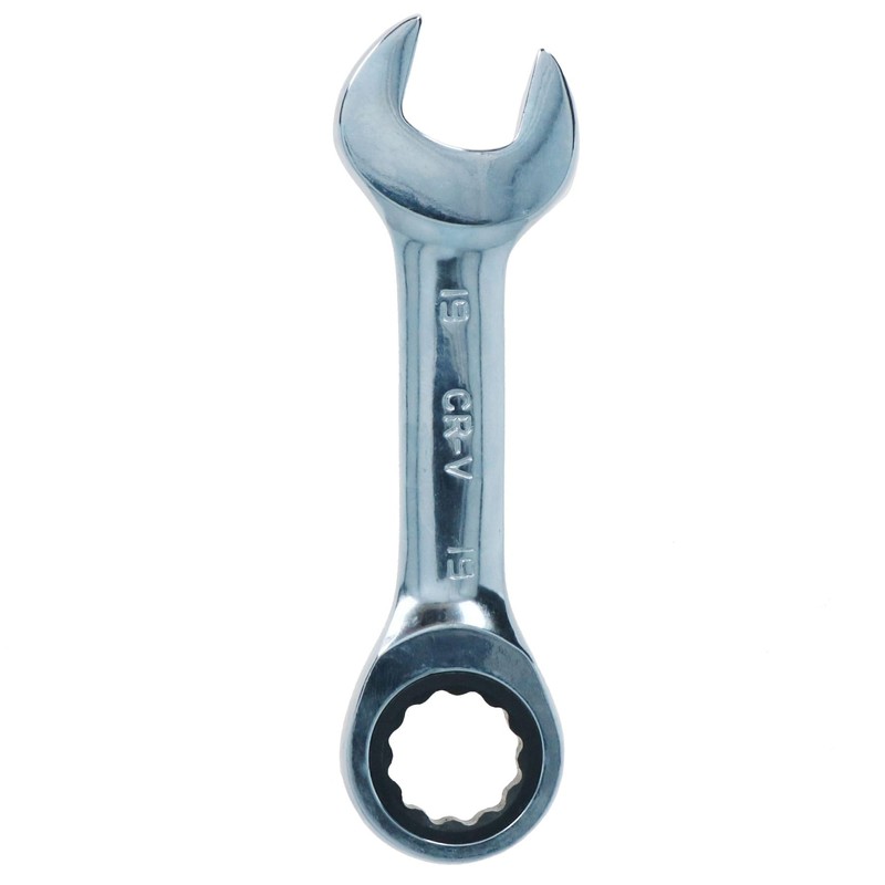 AB Tools 19mm Stubby Ratchet Combination Spanner Metric Wrench 72