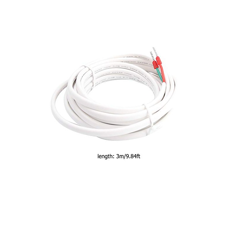 Floor Temperature Sensor Probe, Underfloor Heating Thermostat Cable, 3 Meters