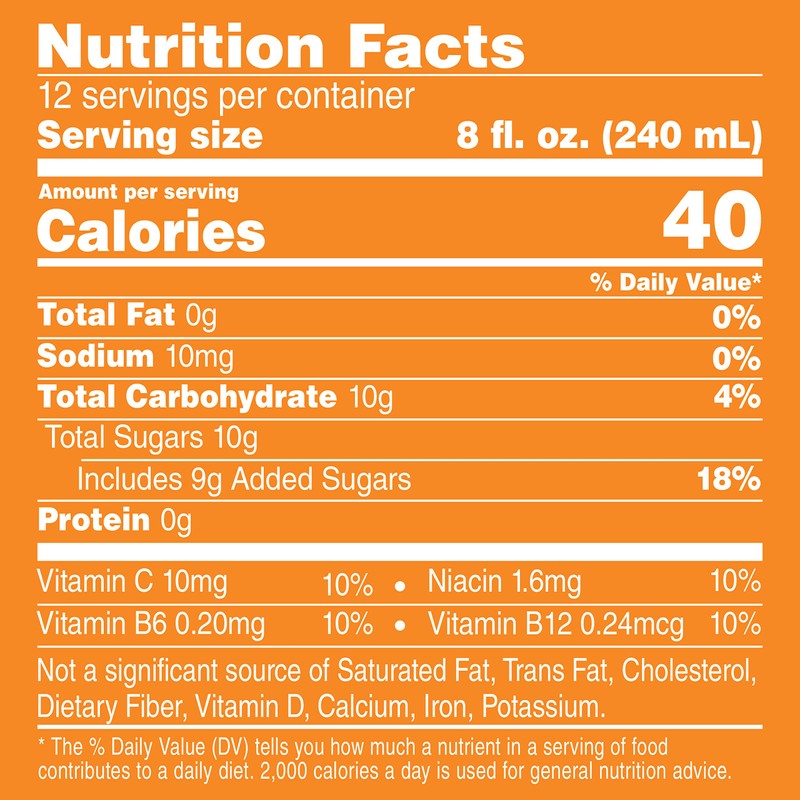 V8 Splash Tropical Fruit Blend Flavored Juice Beverage, 96 FL
