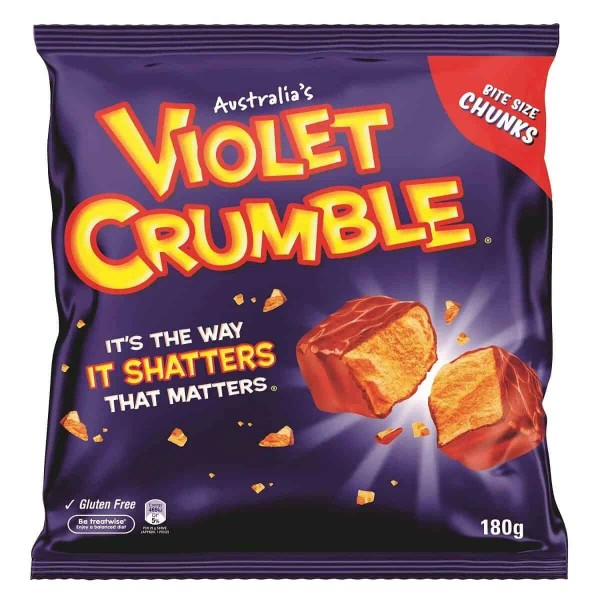 Violet Crumble Bulk Violet Crumble Bites 150g ($5.00 each x 12 units)