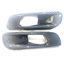 IDT 70 Series Camry Carbon Fog Cover Reflector Cover Garnish Light Ring Custom Parts Exterior Front Cover Molle Artis Trim Fog Fog Light Fog Light with Mini Waste (Fog Cover)
