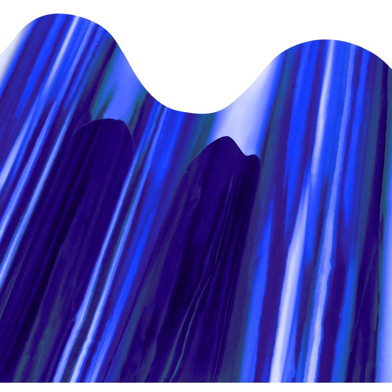 VViViD Holographic Chrome Blue Vinyl Wrap DIY Air-Release Adhesive Film