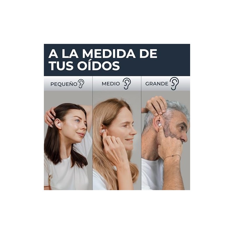 PQ Tapones de Cera para Dormir - 30 Tapones de