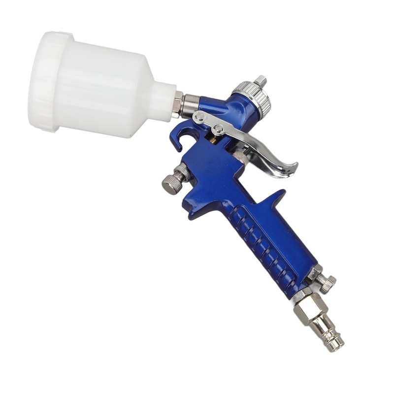 Air Spray Gun HVLP Gravity Feed Pneumatic Paint Sprayer Spraying