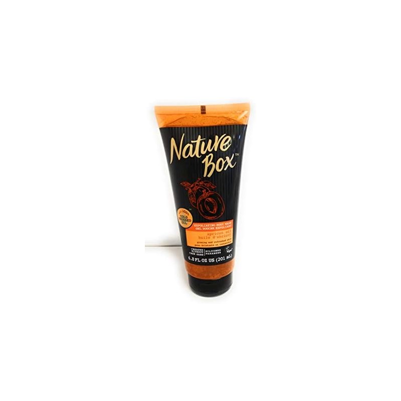 Nature Box Exfoliating Body Wash - for Refreshed Skin, with