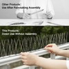 OFFO Bird Spikes Pre-Assembled for Pigeons Birds, Cover 48.7 Feet