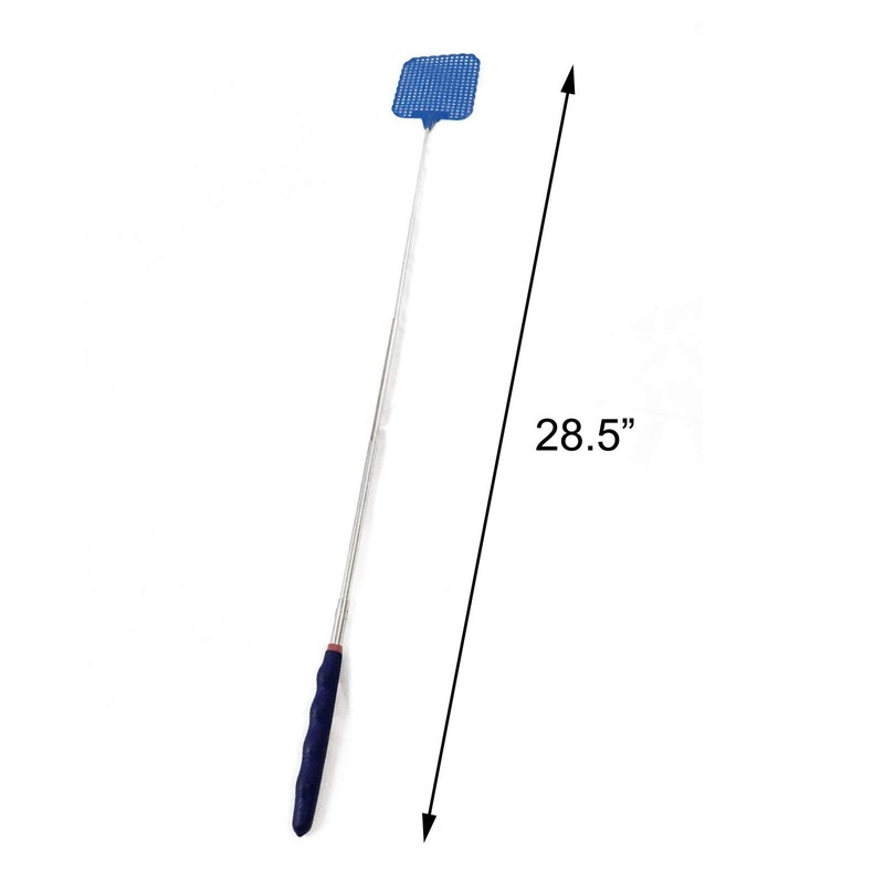 ASR Outdoor Extendable Insect Bug Fly Swatter Durable Telescopic Pole