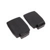 2pcs Wheelchair Footplate Plastic Ergonomic Wheelchair Footrest Pedal Replacement Accessory