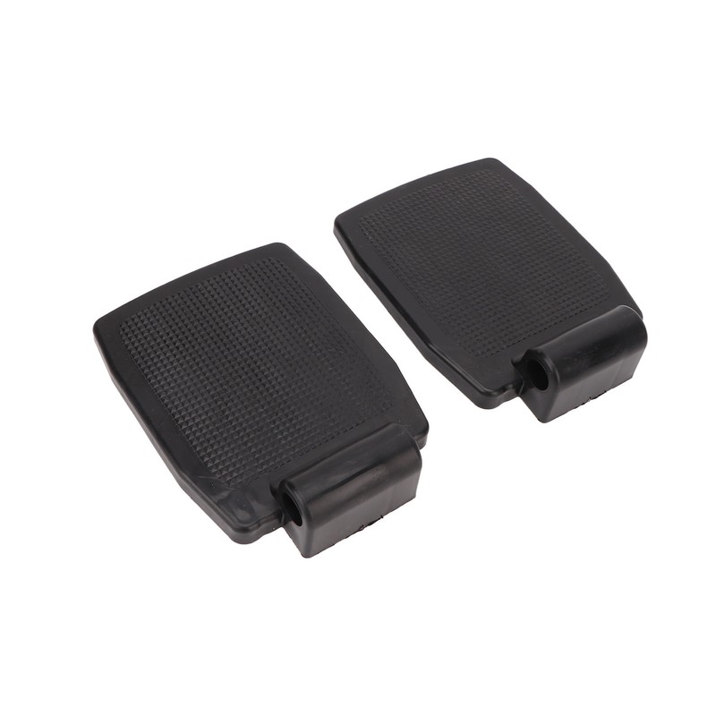 2pcs Wheelchair Footplate Plastic Ergonomic Wheelchair Footrest Pedal Replacement Accessory