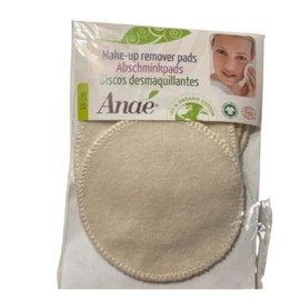 Anaé Organic Cotton Washable Makeup Remover Discs, 4pcs