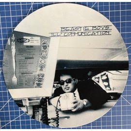 Universal BEASTIE BOYS Turntable Slipmat for Vinyl Records 12" DJ Slip Mat technics 1200