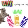 12 Pcs Colourful Cats Springs Toys - Interactive Cat &