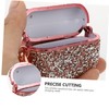 CAXUSD Elegant Rhinestone Earphone Case for Pro Stylish Headset Protector