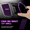 Bojueshaw 20pcs Car Vent Trim Kit,Universal Straight Air Vent Covers,