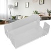 Acrylic Napkin Holder Transparent Uncapped Bathroom Napkin Holder for 23x14x6cm