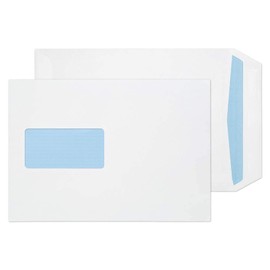 Blake Purely Everyday C5 229 x 162 mm 90 gsm Self Seal Window Pocket Envelopes (13084/25 PR) White - Pack of 25