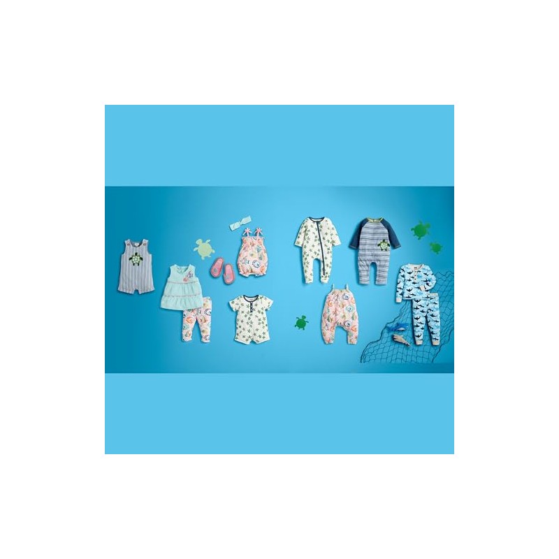 Mud Pie Baby Boy Turtle Pocket Jon Jon; 9-12 Months