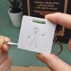 Azeeda 'Stick Man' Keyring Tape Measure/Spirit Level Tool (KM00004740)