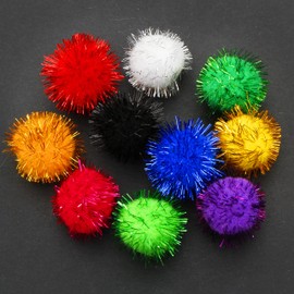 Youngever 30 Pack Sparkle Balls - Interactive Cat & Kitten Toys