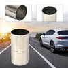 Polished Stainless Steel 2.125'' ID to 2.125'' ID Exhaust Adapter,Exhaust