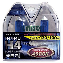 nisco NS-15 Halogen Bulb H4/H4U 4500K