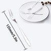 6Pcs Professional Escargot Forks, Mini Forks for Oyster and Shellfish,