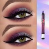 Deep Purple Shimmering Eyeshadow Stick, Dark Purple Cream Eye Shadow