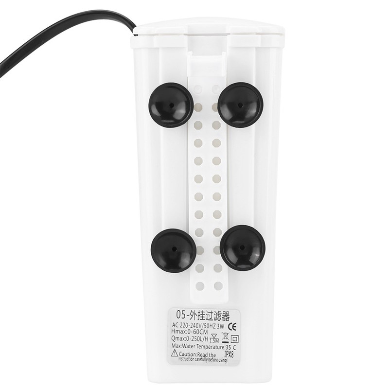 Low Water Level Internal Hang on Filter for Reptile Amphibian