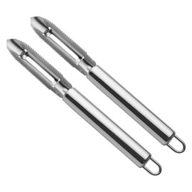 Vaguelly 2pcs Vegetable Fruit Peeler Grater Multifunctional Kitchen Gadget for Easy Peeling and Slicing for Carrots Cucumbers and Potatoes Convenient Hanging Storage