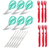 6-piece crab crackers, crab leg scissors -king crab legs scissors-Seafood