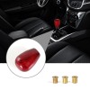 ANNX JDM Universal Red Carbon Fiber Automatic Car Gear Shift