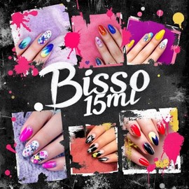 Bissú Esmalte de Uñas, Rojo Clásico, 15 ml, Acabado Brillante, Larga Duración (114 Capuccino, 15ml)                                                   
