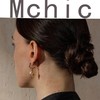 Mchic Sea Conch Earrings for Women - 18K Gold Drop