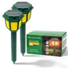 Mole Repellent Solar Powered for lawns Gopher Repellent Ultrasonic Snake