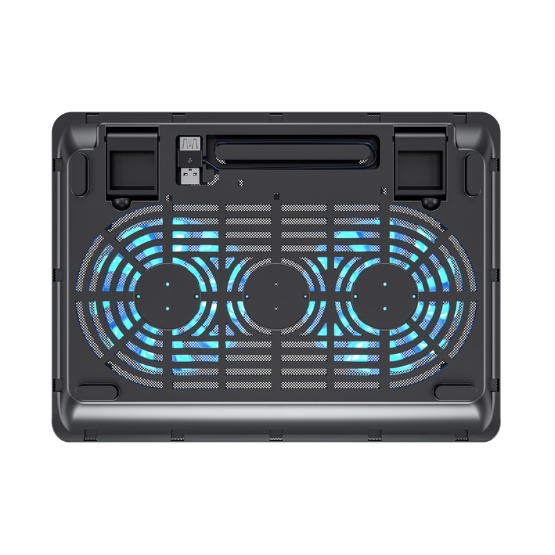 Conceptronic CNBCOOLPAD2F 15.6" 1000RPM Laptop Cooling System Black