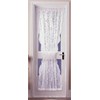 The Textile House Andrea Lace Net Curtain Door Panel in