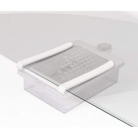 BranQ 1180 Fridge Drawer Organiser with Suction Cup Shelf Holder Box Lid Storage Box BPA Free