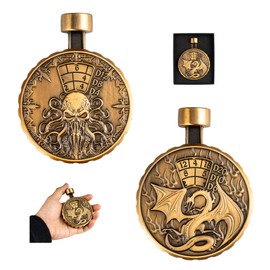 IUSTIDIE All-in-1 Spinner DND Dice, Press-to-Roll Metal Dice Spinner, Mechanical Design Perfect for Dungeons and Dragons Board Games TRPG